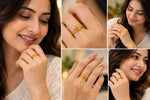 Load image into Gallery viewer, Elegant Gold Heart Ring
