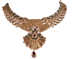 Syrandri  N6655-00 (Kerala chettinad gold necklace )
