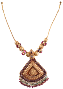 Syrandri N 2053-13(chettinadu design gold necklace)