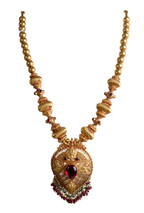 SYRANDRI N 1308-71(chettinadu design gold necklace)