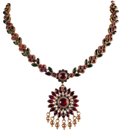 Syrandri 2821-13(chettinadu  design  gold necklace)