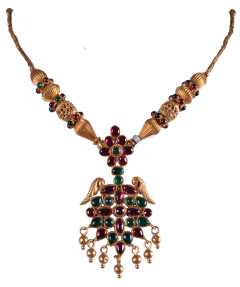 Syrandri N 2875-13(chettinadu design gold necklace)