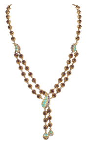Syrandri  2046-13(chettinadu design gold necklace)