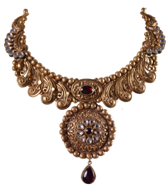 Syrandri N 2051-13(chettinadu design old necklace)