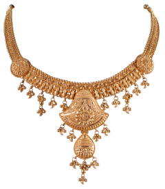 PURABI N 1051-09(Calcutta design gold necklace)