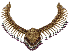 Syrandri 2622-09 (Kerala chettinad gold necklace)