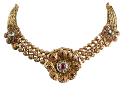 Syrandri  2466-10 ( Kerala chettinad gold necklace )