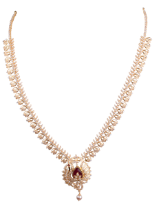 Scintilla N 2918-10 ( Singapore design gold necklace )