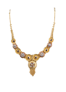 PURABI N 6419-10(calcutta design gold necklace)