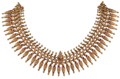 Syrandri 6935-10 (Kerala chettinad gold necklace)