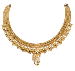 PURABI  N   9649-10(Calcutta design gold necklace)