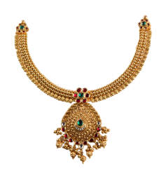 SYRANDRI N 1243-11(Singapore design gold necklace)