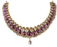 Syrandri  N6737-11(Kerala chettinad gold necklace)