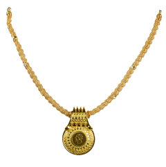 kasu mala traditional gold necklace 0928-12