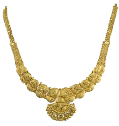 PURABI N  1474-12 ( calcutta design gold necklace )