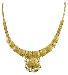 PURABI N 1478-12 ( calcutta design gold necklace )