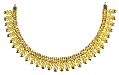 PURABI N 1494-12 ( calcutta design gold necklace )