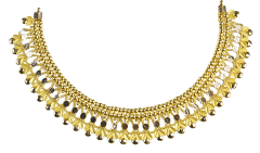 PURABI N 1510-12 ( calcutta design gold necklace )