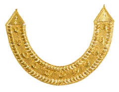PURABI N 2004-12(culcutta design gold necklace) 