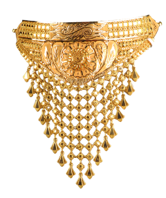 THANMAYI N 4988-12(BENGALI DESIGN GOLD NECKLACE)