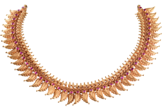 SYRANDRI N 5091-12(CHETTINADU DESIGN GOLD NECKLACE)