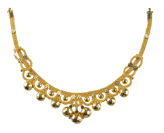 PURABI  5093-12(Calcutta design gold necklace)