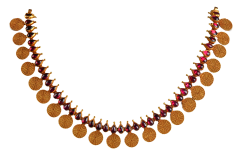 SYRANDRI N 6274-12(chettinadu design gold necklace)