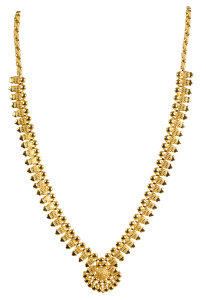 THANMAY N 6449-12( kerala design gold necklace)