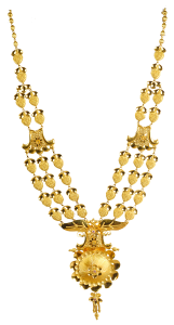 THANMAY N 6453-12(kerala design gold necklace)