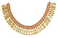 PURABI N 6461-12(calcutta  design gold necklace)