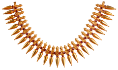 SYRANDRI N 6464-12(chettinadu design gold necklace)