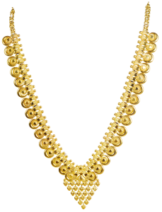 THANMAY N 7467-12(kerala design gold necklace)