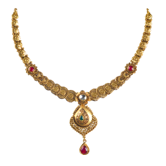 Syrandri N  8085-12(Antique gold necklace)