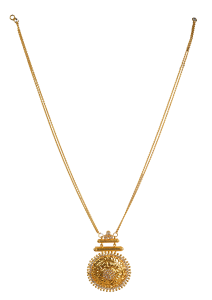 SAHARSHA N 8089-12( export gold necklace)
