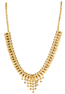 THANMAYI 8097-12(bengali design gold necklace)