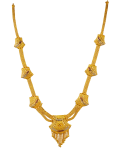 PURANI N 8796-12(calcutta design gold necklace)
