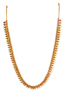 POURVIKA 8992-12(traditional   design gold necklace-mangamala)