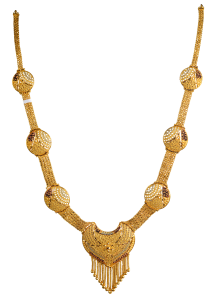 PURABI N 9251-12(alcutta design gold necklace)