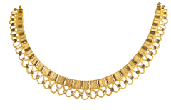 PURABI N 9252-12(CALCUTTA DESIGN GOLD NECKLACE)