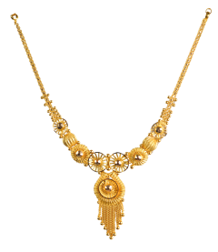 PURABI  N 9293-12(calcutta design gold necklace)