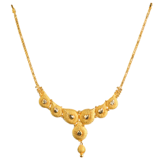 PURABI N 9294-12(calcutta design gold necklace)