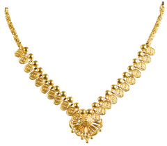 THANMAY N 9377-12(KERALA DESIGN GOLD NECKLACE)