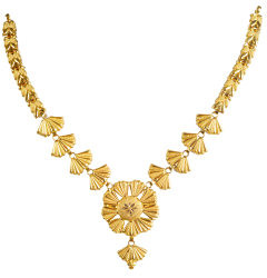 THANMAY N 9379-12(Kerala design  gold necklace)
