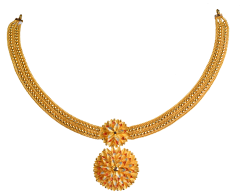 PURABI N   9386-12(calcutta design gold necklace)