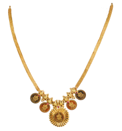 POURVIKA-N-0404-13 (TRADITIONAL DESIGNS GOLD NECKLACE)