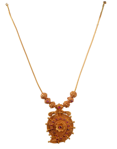 SYRANDRI N 0700-13(Chettinadu design gold necklace)