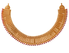 SYRANDRI N 0723-13(Chettinadu  design gold necklace)