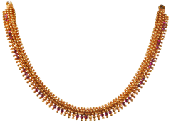SYRANDRI N 0727-13(chettinadu design gold necklace)