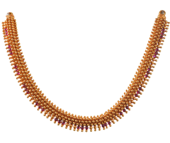 SYARNDRI N  0728-13(chettinadu design gold necklace)