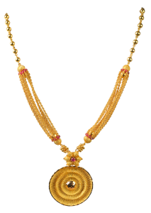 PURABI N 0828-13(Calcutta  design gold necklace)